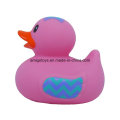 Logotipo rosa del PVC Patos personalizados del baño